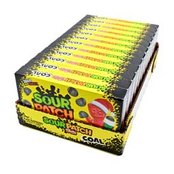 Sour Patch Kids Coal 3.1oz 12ct Box 