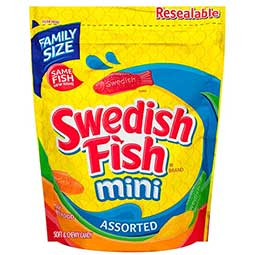 Swedish Fish Mini Assorted 1.8lb Resealable Bag Expires February 19th 2026
