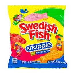 Swedish Fish Snapple 3.59oz Bag 