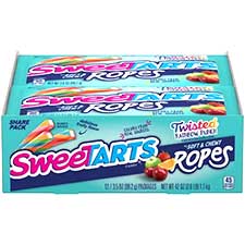 Sweetarts Ropes Twisted Rainbow King 12ct Box 