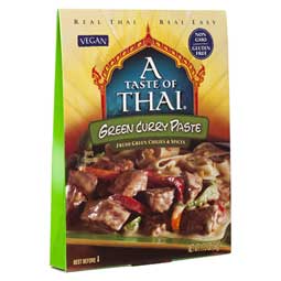 Taste of Thai Green Curry Paste 1.75oz Box 