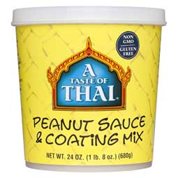 Taste of Thai Peanut Sauce Mix 24oz Tub 