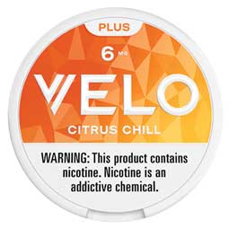 VELO Plus Citrus Chill 6mg 5ct 