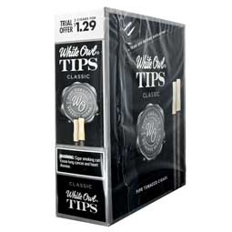 White Owl Tips Classic 15 Packs of 2 