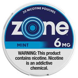 Zone Nicotine Pouches Mint 6mg 5ct 