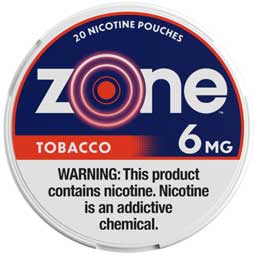 Zone Nicotine Pouches Tobacco 6mg 5ct 