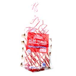 King Leo Soft Peppermint Sticks 5oz Bag 