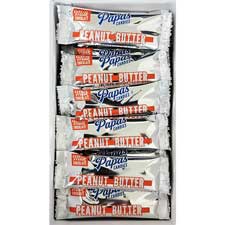 Papas Peanut Butter Cream Milk Chocolate Bars 24ct Box