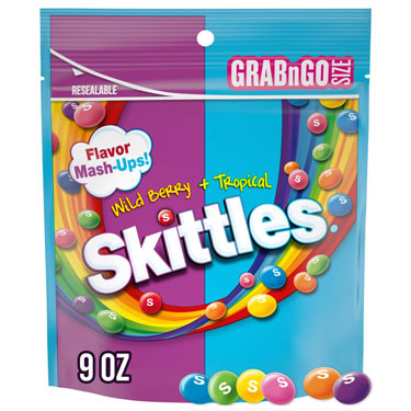 Skittles Mash Ups 9oz Pouch 