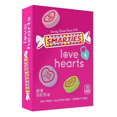 Smarties Love Hearts Exchange Box 0.9oz 