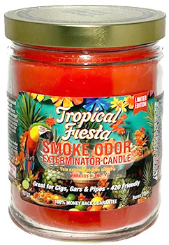 Smoke Odor Exterminator Candle Tropical Fiesta 