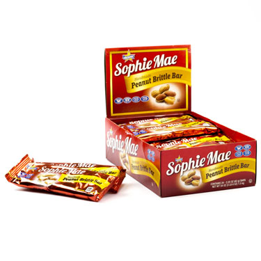 Sophie Mae Peanut Brittle 24ct Box 