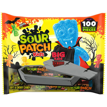 Sour Patch Kids Halloween 100pc Bag 