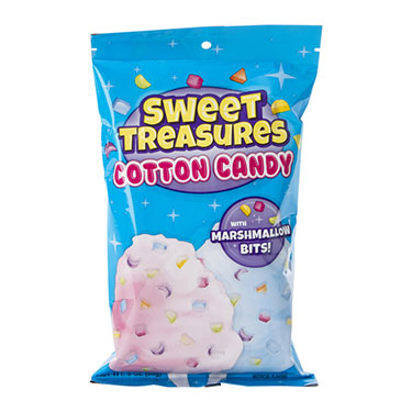 Sweet Treasures Cotton Candy 3oz Bag 