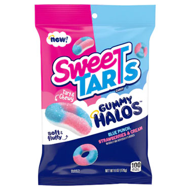 Sweetarts Gummy Halos 6oz Bag 