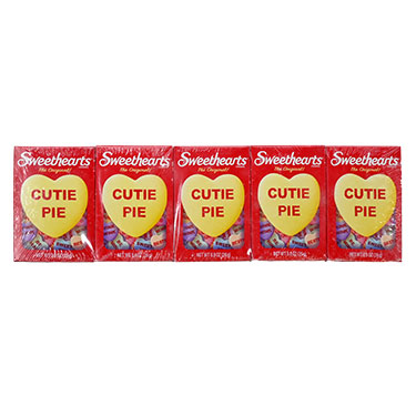 Sweethearts Classic Conversation Hearts 0.9oz Box Pack of 5 
