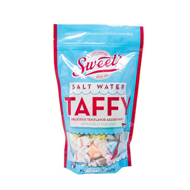 Sweets Salt Water Taffy Assorted 12oz Bag 