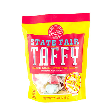 Sweets Salt Water Taffy State Fair 7.5oz Bag 