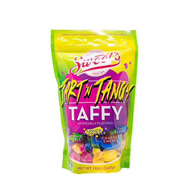 Sweets Salt Water Taffy Tart N Tangy 12oz Bag 