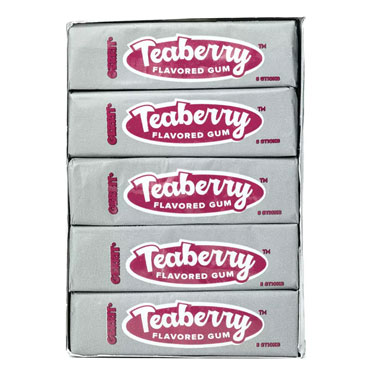 TeaBerry Chewing Gum 20ct Box 