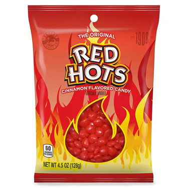 The Original Red Hots 4.5oz Bag 