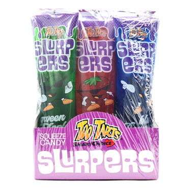 Too Tarts Slurpers Squeeze Candy 12ct Box 