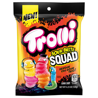 Trolli Sour Brite Squad 4.25oz Bag 