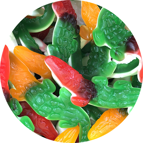 Vidal Gummi Crocodiles 1lb - RiverfrontGifts.com