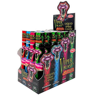 Viper Blast Sour Spray Candy 24ct Box 