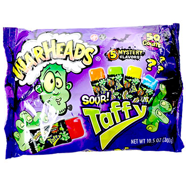 Warheads Sour Taffy 50ct Bag 