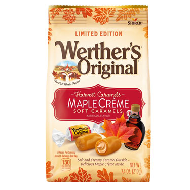 Werthers Original Soft Maple Creme Caramels 7.4oz Bag 