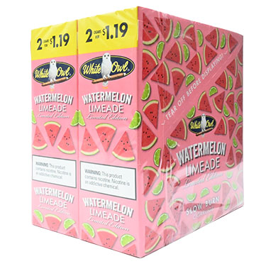 White Owl Cigarillos Watermelon Limeade 30ct 2pk 