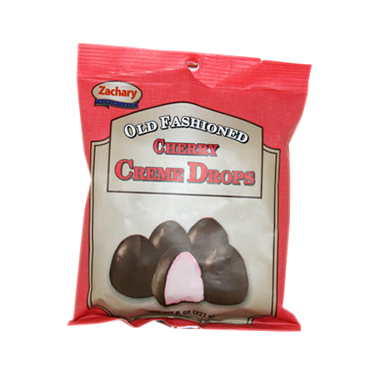 Zachary Old Fashioned Cherry Cream Drops 8oz Bag 