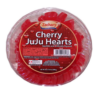 Zachary Cherry JuJu Hearts 24oz Tub 