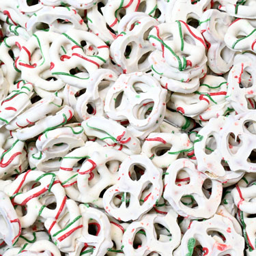 Zachary Christmas Drizzled Yogurt Pretzels 1lb 