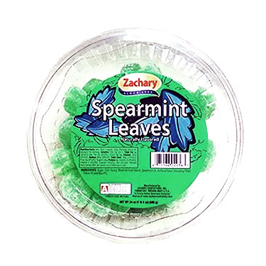 Zachary Spearmint Leaves 24oz Tub 