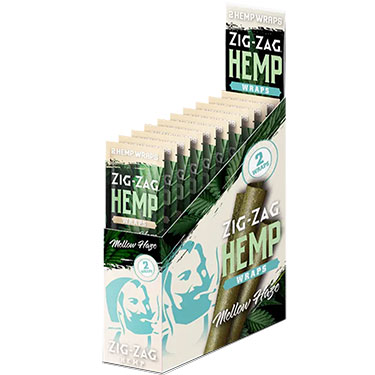 Zig Zag Hemp Wraps Mellow Haze 25 Packs of 2 