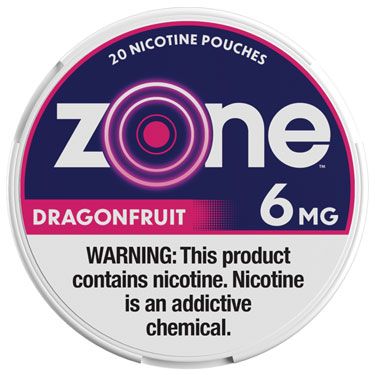 Zone Nicotine Pouches Dragonfruit 6mg 5ct 