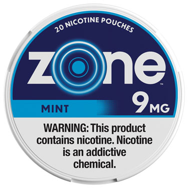 Zone Nicotine Pouches Mint 9mg 5ct 