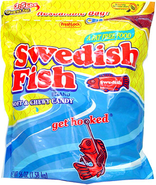 Swedish Fish 3.5lbs Resealable Bag - RiverfrontGifts.com