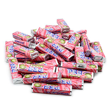 Pez Bulk Wrapped Sour Watermelon 1lb 