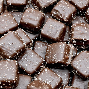 Zachary Dark Chocolate Sea Salted Caramels 1 Lb 